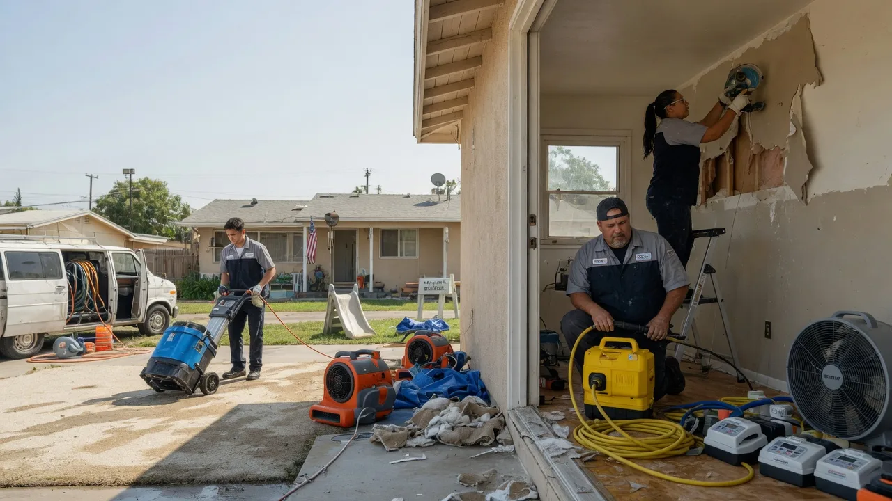 Water Damage Restoration in Triumph, IL near me